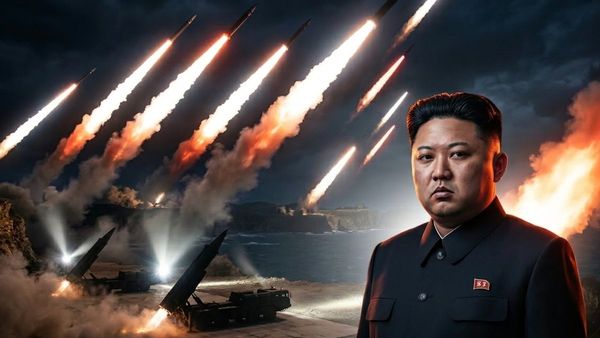 North Korea missile launch: अचानक क्यों भड़के किम जोंग उन? क्यों दागीं 10 मिसाइलें, किस देश से है लफड़ा?