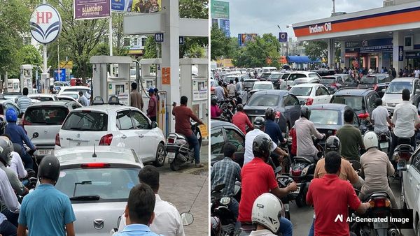 Petrol Shortage In Ahmedabad: अहमदाबाद में पेट्रोल पंप पर लगी लंबी लाइन, प्रशासन ने जारी किया अलर्ट