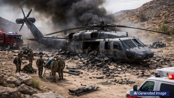 Qatar helicopter crash: कतर में हुआ भयंकर हेलीकॉप्टर क्रैश, 6 लोगों की हुई मौत, कैसे हुआ ये हादसा?