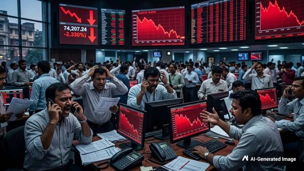 Stock Market में ब्लैक थर्सडे! मिडिल ईस्ट की जंग से सेंसेक्स 2500 अंक टूटा, निवेशकों के 12 लाख करोड़ स्वाहा