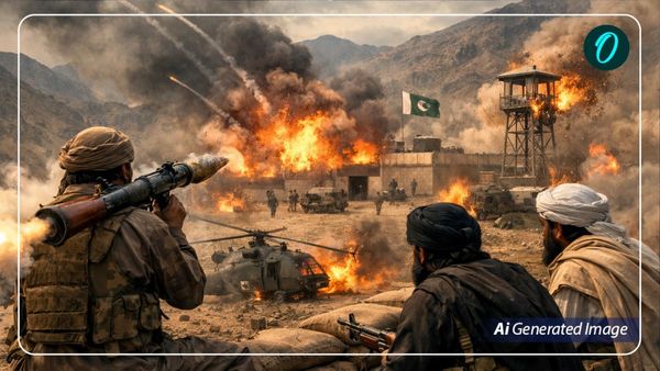 Pak Afghan में 'महाजंग'! तालिबान ने पाक के खिलाफ खोला 'ऑपरेशन सिंदूर' जैसा मोर्चा, कई सैन्य अड्डे दहलाए
