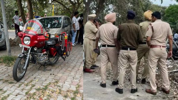 Chandigarh blast: चंड़ीगढ़ में BJP कार्यालय के सामने हुआ धमाका, स्‍कूटी में ब्लास्ट, जांच में जुटी पुलिस