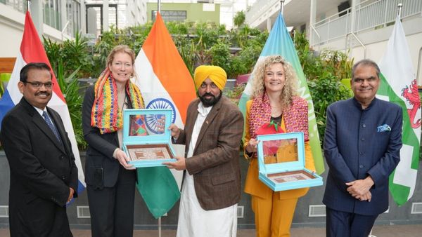 पंजाब के मुख्यमंत्री भगवंत मान ने नीदरलैंड के वर्ल्ड हॉर्टी सेंटर का दौरा किया