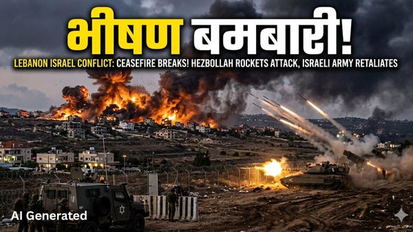 Lebanon Israel conflict: सीजफायर धुआं-धुआं! हिज्बुल्ला के हमले से दहला इजराइल
