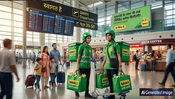 एयरपोर्ट के अंदर भी अब blinkit करेगा डिलीवरी, इस शहर में हुई शुरूआत, क्‍या-क्‍या ऑर्डर कर सकते हैं?