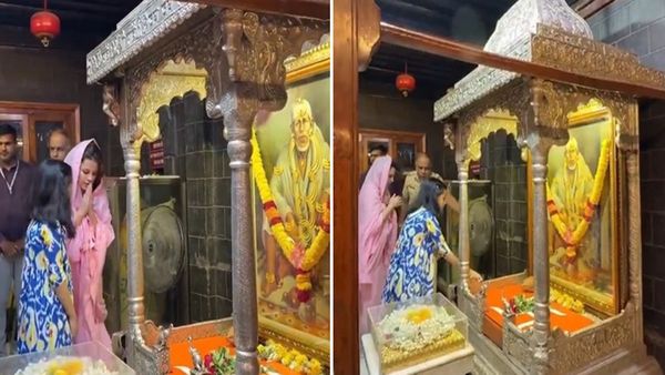 DHONI के लिए साईं बाबा के दरबार पहुंचीं साक्षी और जीवा, मत्था टेक मांगी ये खास मन्नत? VIDEO
