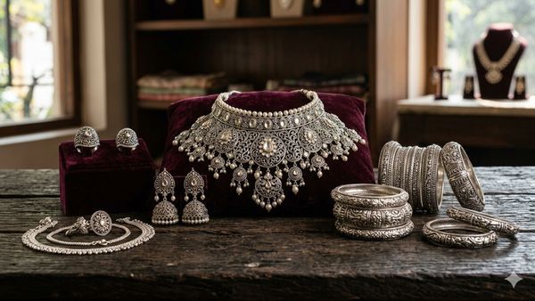 Silver Rate Today: चांदी में भारी गिरावट, 3671 गिरे दाम, अब 100 ग्राम से 1 किलो तक,किस भाव में मिल रहा सिल्वर