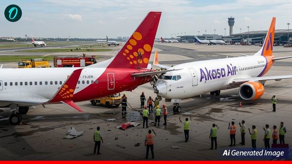 दिल्ली एयरपोर्ट पर SpiceJet  के विमान ने Akasa Air फ्लाइट को टक्कर मारी, कैसे हुआ ये हादसा?