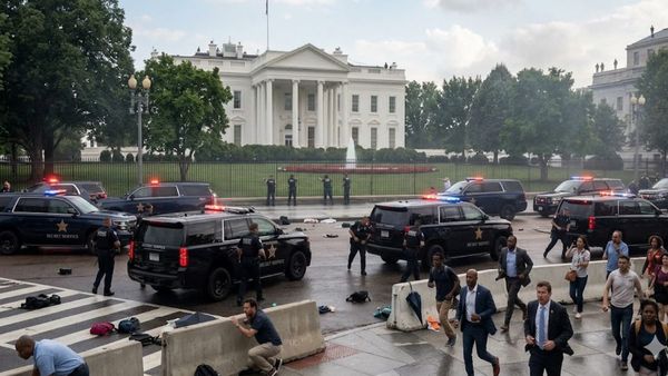 Trump के व्हाइट हाउस के पास हुई फायरिंग? हाई अलर्ट हुईं सुरक्षा एजेंसियां, किसने चलाई गोलियां?