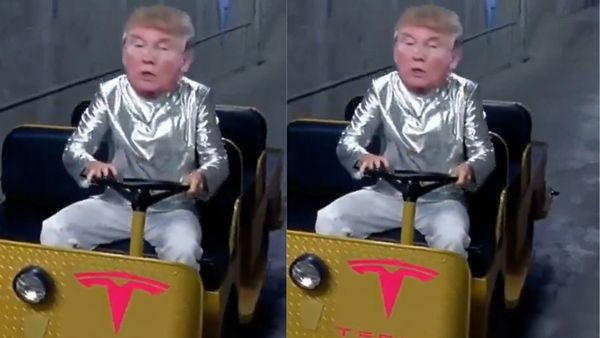 Iran Vs America: ट्रंप के साथ ये क्या हुआ? संकरी गली में फंसा 'साइबरट्रक', ईरान ने AI वीडियो से उड़ाया मजाक!