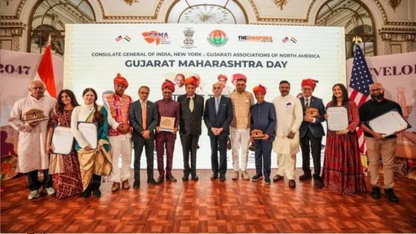 Gujarat Maharashtra Day 2026: न्यूयॉर्क में धूमधाम से मना गुजरात-महाराष्ट्र दिवस, भारतीय संस्कृति की दिखी झलक
