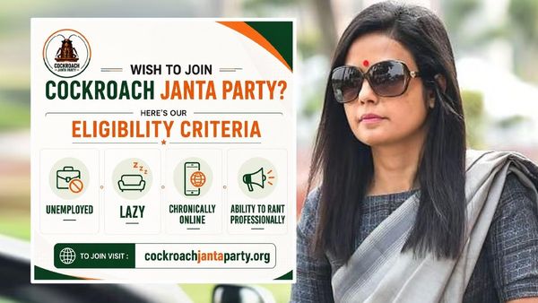 Cockroach Janta Party से जुड़ी TMC सांसद Mahua Moitra? CJI की टिप्पणी से सोशल मीडिया पर छिड़ी बहस
