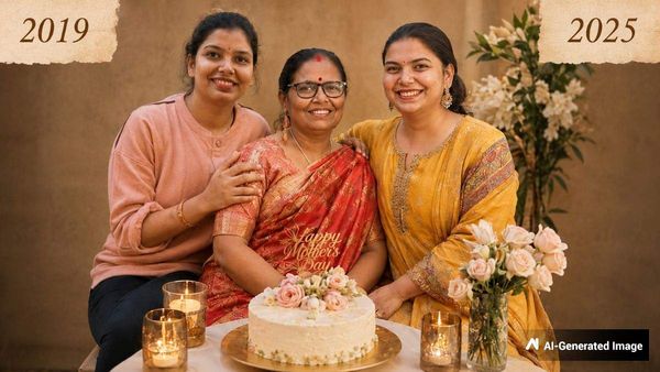 Mothers Day 2026: इंस्टाग्राम पर छाया 'Then vs Now' AI ट्रेंड, इस प्रॉप्ट से बनवाएं माँ के साथ खुबसूरत तस्वीर!