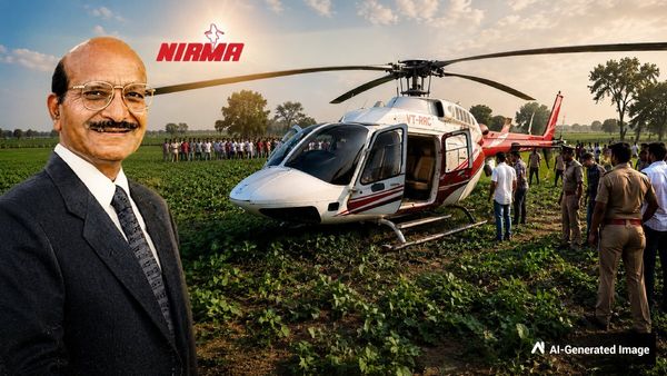 Nirma Group के हेलीकॉप्टर की Emergency Landing क्यों? पोते ध्रुमी पटेल की कैसे बची जान? क्या हुआ था हवा में?