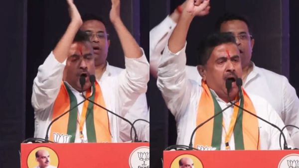 Suvendu Adhikari New CM: सुवेंदु अधिकारी के एक इशारे पर गूंज उठा 'नरेंद्र मोदी जिंदाबाद', वीडियो वायरल