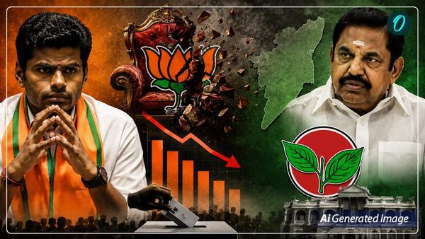 TN Election 2026: तमिलनाडु में BJP एक सीट पर क्यों हुई ढेर? वोट शेयर भी गिरा, क्या भारी पड़ा अन्नामलाई फैक्टर?