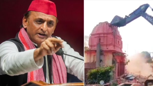 'Ayodhya के 1940 के ब्रिटिश कालीन मंदिर पर चला बुलडोजर', Akhilesh Yadav ने क्यों कहा- 'बख्शा न जाए'