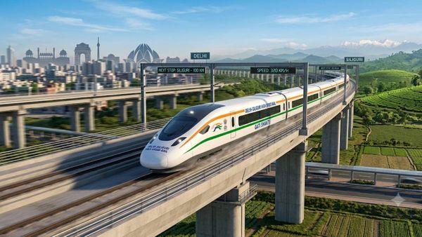 West Bengal को BJP सरकार आते ही मिली सौगात, दिल्ली से सिलीगुड़ी Bullet Train का क्‍या होगा रूट?