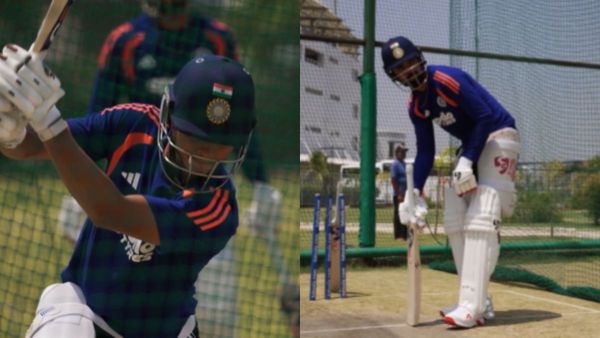 ING vs AFG: अफगानिस्तान से दो-दो हाथ करने को तैयार टीम इंडिया, अभ्यास में जमकर बहाना पसीना