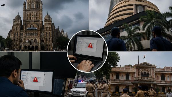 Mumbai: बम की धमकी के बाद फैली दहशत, मेयर ऑफिस, BSE और BMC दफ्तर निशाने पर, अलर्ट पर सुरक्षा एजेंसियां