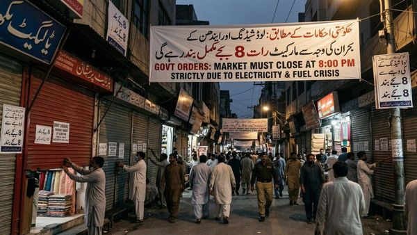 Pakistan में रात की रौनक खत्म? 8 बजे बंद होंगे बाजार और शॉपिंग मॉल, शरीफ सरकार का नया फरमान