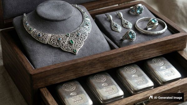 Silver Price Today: चांदी खरीदने का क्या यही है सही मौका? कीमतों पर लगा ब्रेक, कितना हुआ 1 किलो सिल्वर का रेट?