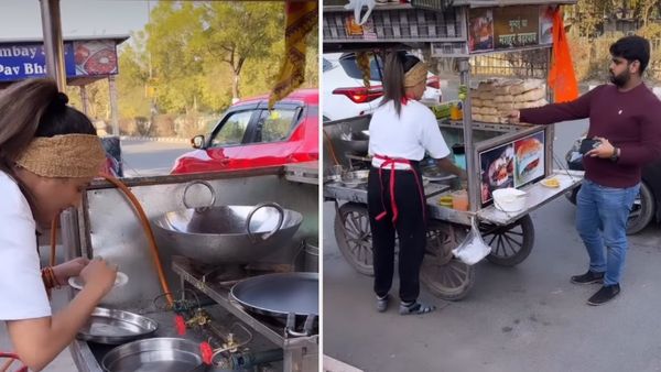 'वड़ा पाव गर्ल' ने सड़क किनारे फिर लगाई दुकान', Video शेयर करते ही हुई ट्रोल, यूजर्स बोले- दोबारा ठेले पर आ गई
