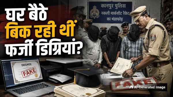 Kanpur में Fake Marksheet का 'एजुकेशन माफिया' बेनकाब! 60 करोड़ के नेटवर्क को तोड़ा, 2 आरोपी अरेस्ट
