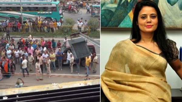 Mahua Moitra पर फेंके गए अंडे, TMC सांसद ने साड़ी उठाकर दिखाए जख्म, BJP पर हमले का आरोप, चीखते-चिल्लाते VIDEO