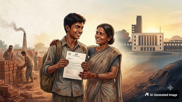 दिहाड़ी मजदूरी कर के मां ने संभाला परिवार, अब बेटे को मिला टॉप IIT में एडमिशन, रुला देगी इनके संघर्ष की कहानी!