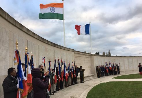100 साल बाद दफ़नाये गए प्रथम विश्व युद्ध के दो भारतीय सैनिक