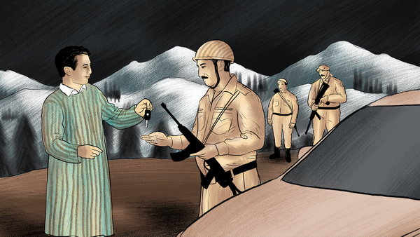 कश्मीर: आम लोगों की गाड़ियाँ सेना की 'ड्यूटी' क्यों और कैसे कर रही हैं?