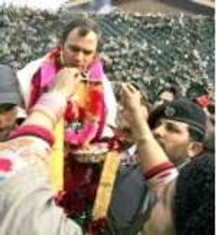 Omar sworn-in as Jammu Kashmir CM
