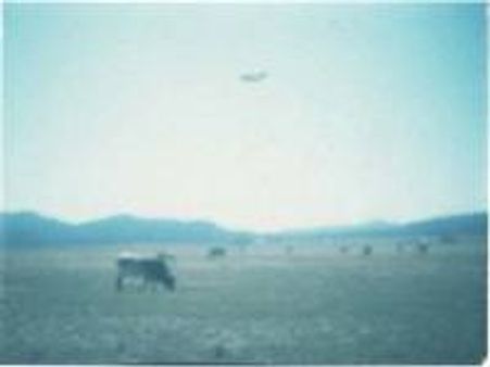 Blue car-shaped UFO sighted in Australia