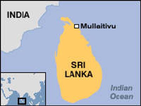 Lanka army enter LTTE's last hold Mullaittivu