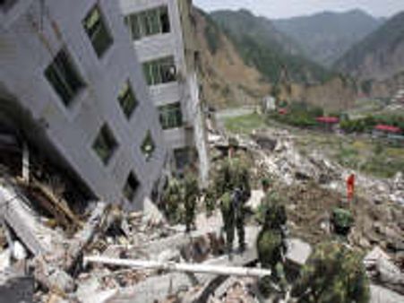 Chinese earthquake man-made?