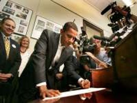 Obama signed 8 executive orders in 11 days