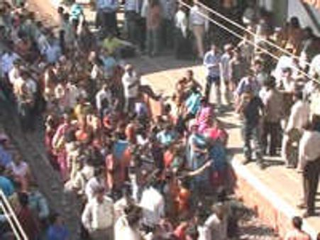 Mumbai trains back on track