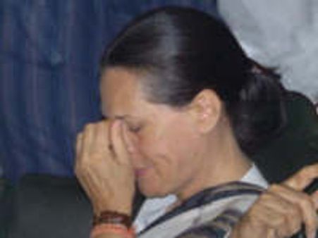 My head hangs in shame: Sonia Gandhi