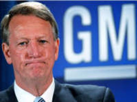 Obama administration sacks GM CEO