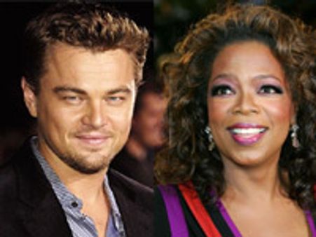 DiCaprio, Winfrey voted 'World's Greenest Celebs'