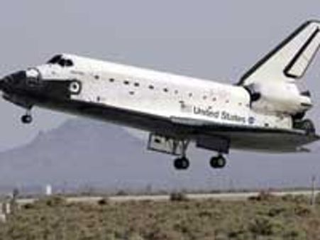 Space shuttle Atlantis lands after 3-day delay