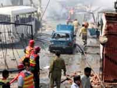 Blast near ISI office in Lahore