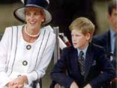 Prince Harry follows his mother's footsteps