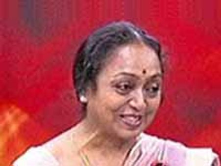 Meira Kumar files nomination for LS Speaker post