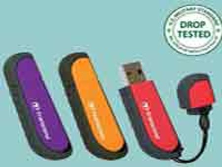 Transcend launches new shockproof flash drive