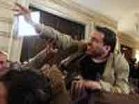 Iraq celebrates shoe thrower's release