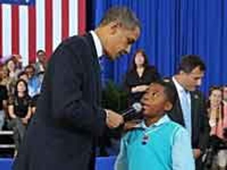 'Why do people hate you?' question stuns Obama