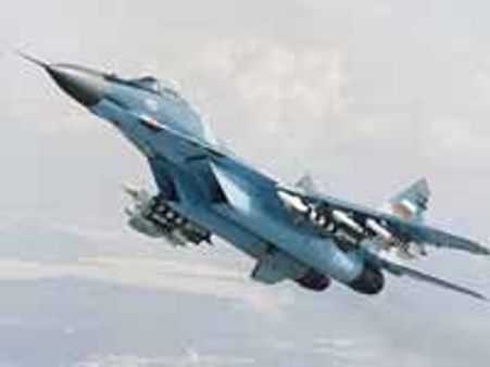 Another MiG-27 crashes, pilot safe