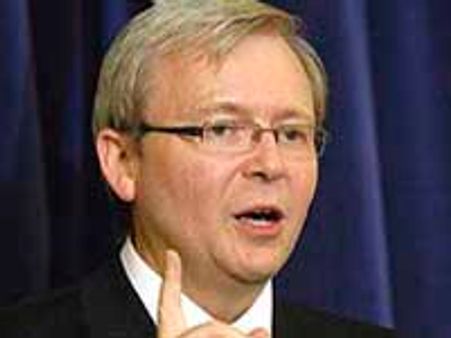 Rudd assures Indian students' safety in Oz